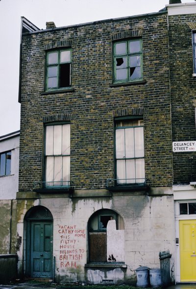 Verlaten huis, Camden Town, 1967 door Unbekannt Unbekannt