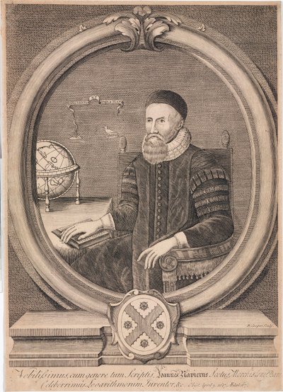 John Napier, Schotse wiskundige, c 1600 door Unbekannt