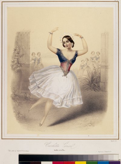 Carlotta Grisi (danseres) door Unknown artist