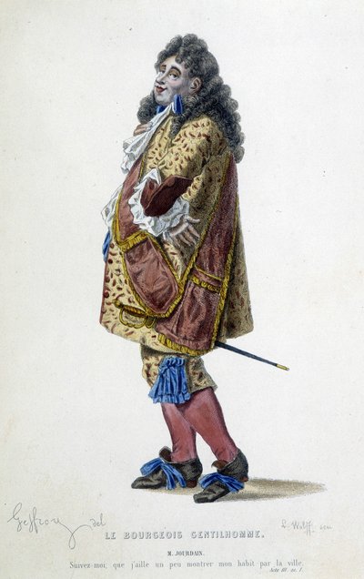 De heer Jourdain in Molière