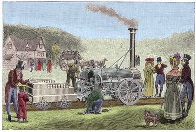 De Stephenson Locomotief 