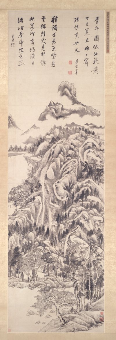 Mt. Qingbian door Unknown artist