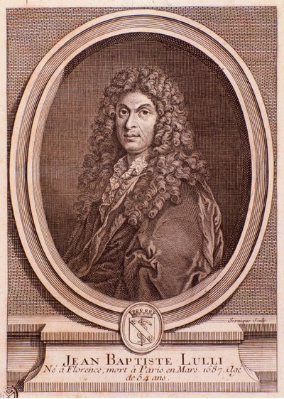 Portret van Jean Baptiste Lully door Unknown artist