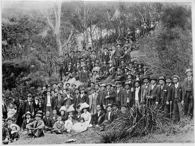 Chinese bijeenkomst in Australië door Unknown photographer