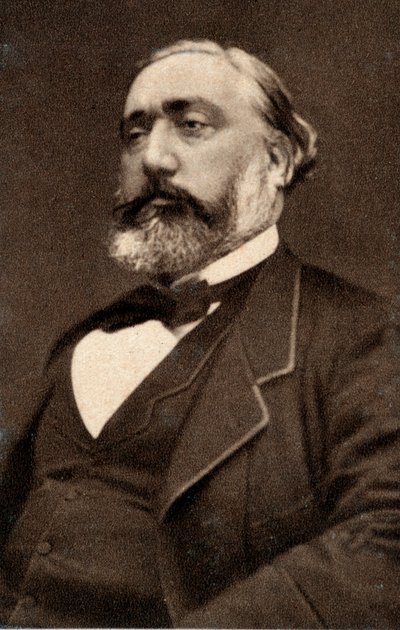 Léon Gambetta in 1881 door Unknown photographer