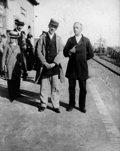 Marcel Proust in Cabourg door Unknown photographer