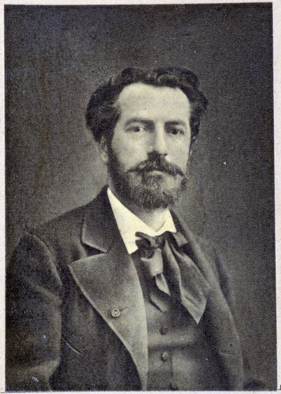 Portret van Bartholdi in 1880 door Unknown photographer