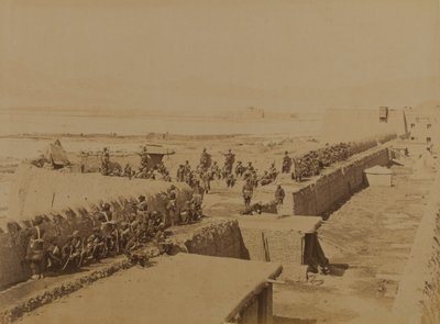 Sterk punt, Kabul 1879 door Unknown photographer