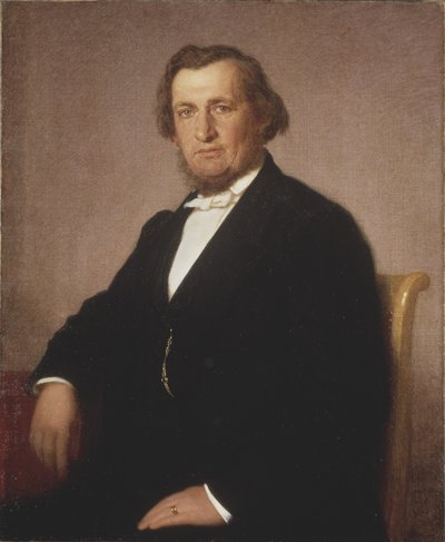 André Oskar Wallenberg, ca. 1870 door Uno Troili