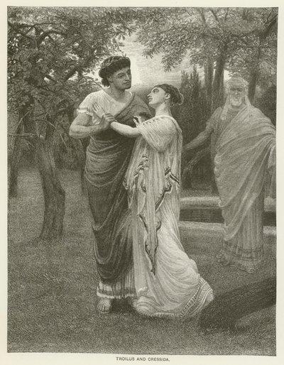 Troilus en Cressida door Valentine Walter Lewis Bromley