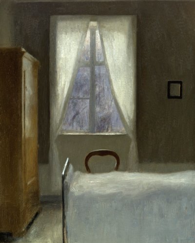 Interieur door Vilhelm Hammershoi