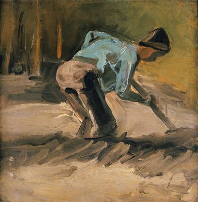 Man aan het werk, ca. 1883 door Vincent van Gogh