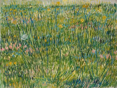 Stuk gras door Vincent van Gogh