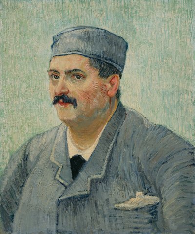 Portret van Etienne-Lucien Martin, 1887 door Vincent van Gogh