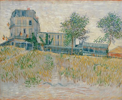 Restaurant de la Sirene, Asnieres door Vincent van Gogh