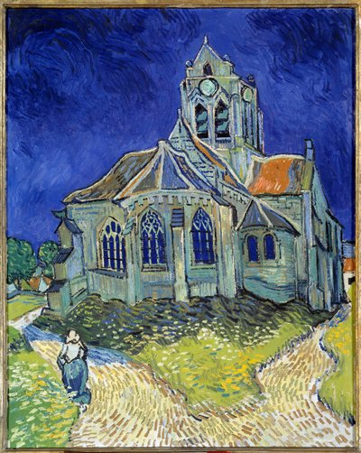 De Kerk van Auvers-sur-Oise door Vincent van Gogh