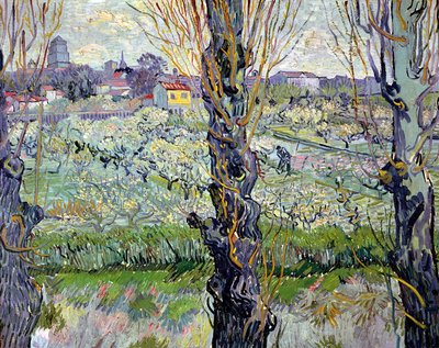 Gezicht op Arles door Vincent van Gogh