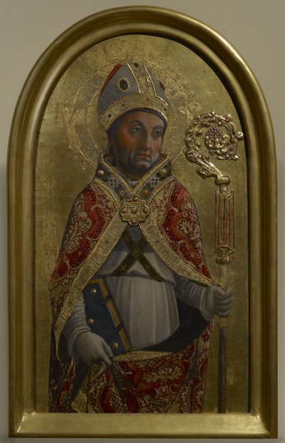 Sint Sirus, c.1460 door Vincenzo Foppa