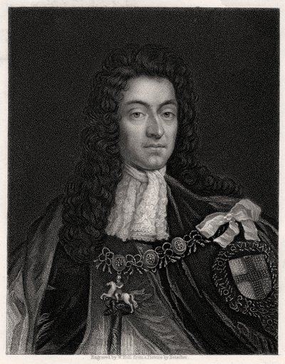 Koning Willem III, 19e eeuw door W. Holl