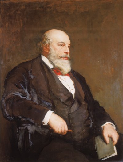 Sir Horace Jones door Walter William Ouless