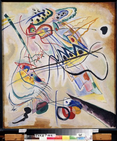 Een muzikale ouverture door Wassily Kandinsky