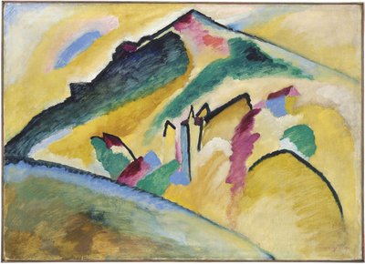 Herfstlandschap door Wassily Kandinsky