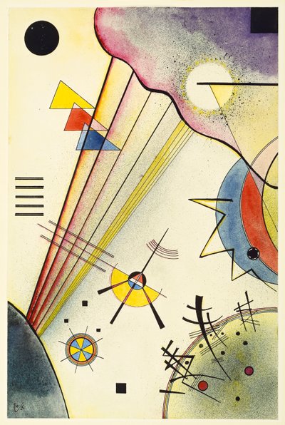 Duidelijke link door Wassily Kandinsky