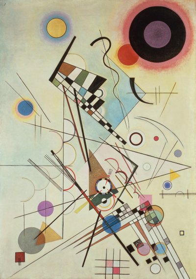 Compositie 8 door Wassily Kandinsky