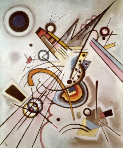 Diagonaal door Wassily Kandinsky