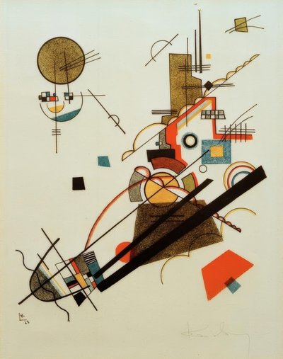 Vrolijke Klim door Wassily Kandinsky