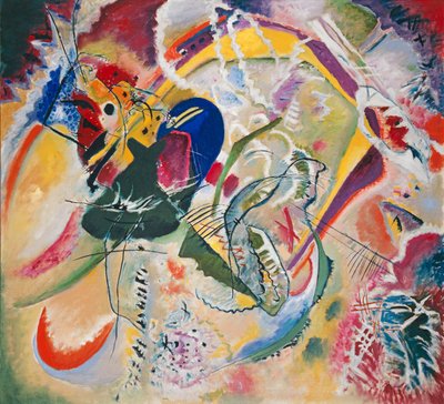 Improvisatie 35, 1914 door Wassily Kandinsky