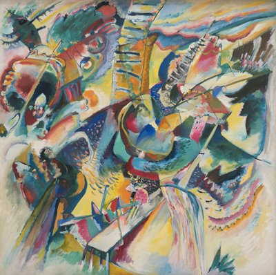 Improvisatie Klamm door Wassily Kandinsky