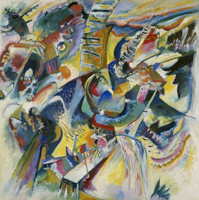 Improvisatie Klamm door Wassily Kandinsky