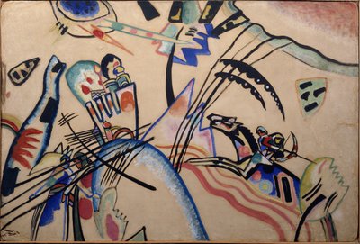 Improvisatie, c. 1913 door Wassily Kandinsky