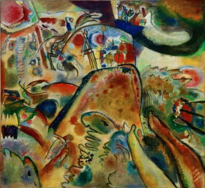 Kleine Vreugden door Wassily Kandinsky