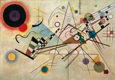 Compositie VIII door Wassily Kandinsky