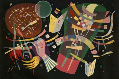 Compositie X door Wassily Kandinsky