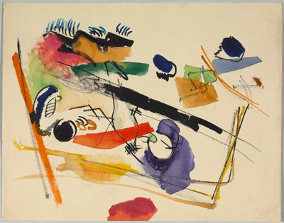 Zonder titel door Wassily Kandinsky