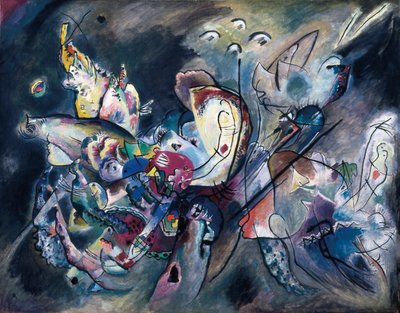 Bewolkt door Wassily Kandinsky