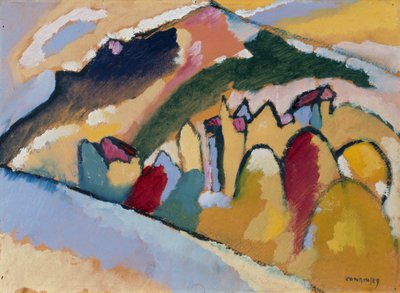 Studie voor "Herfst I" door Wassily Kandinsky