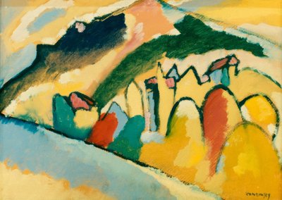 Studie voor Herfst I door Wassily Kandinsky