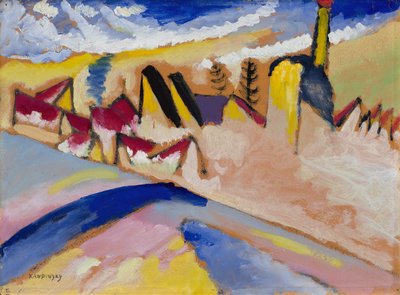 Studie voor Winter No. II door Wassily Kandinsky