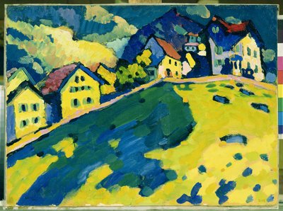 Zomerlandschap door Wassily Kandinsky