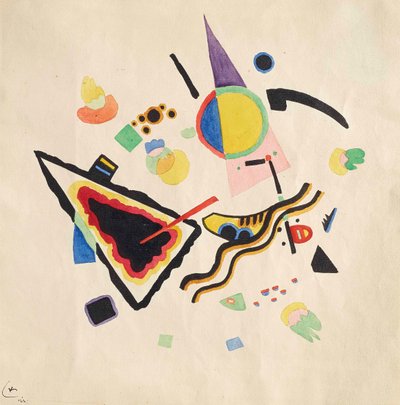 Zonder titel, 1921 door Wassily Kandinsky