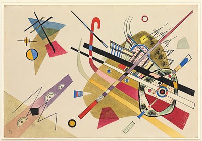 Zonder Titel door Wassily Kandinsky