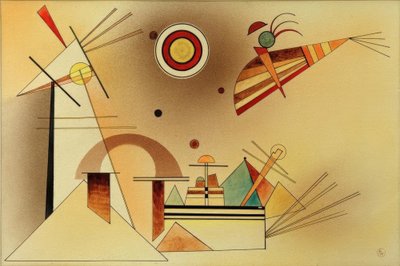 Verminderd gewicht door Wassily Kandinsky