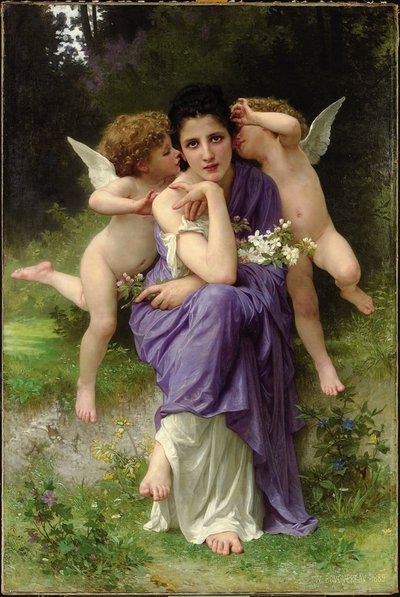 Lenteliederen, 1889 door William Adolphe Bouguereau