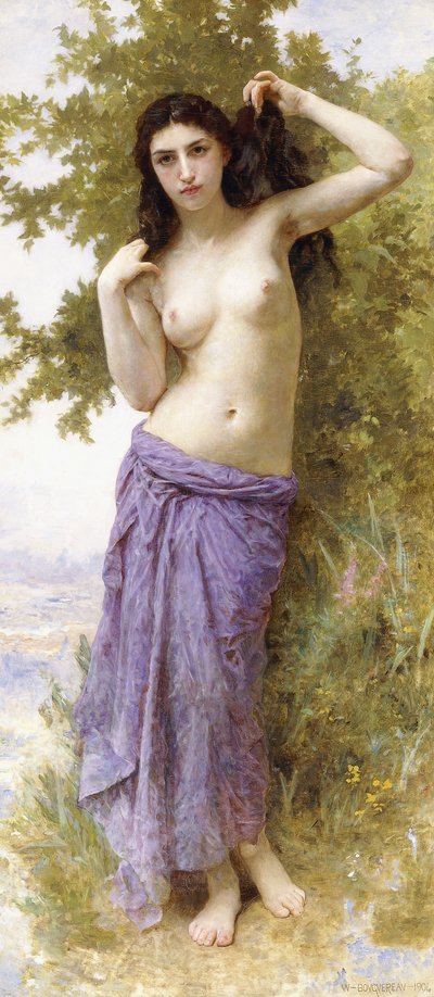 Romeinse schoonheid, 1904 door William Adolphe Bouguereau