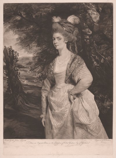 Elizabeth Godden (née Houghton), Lady Taylor door William Dickinson