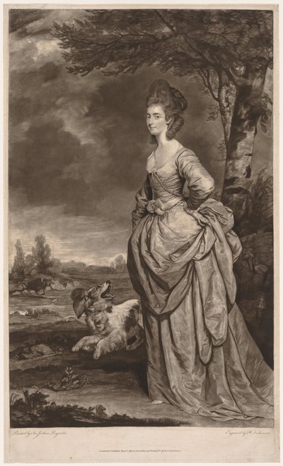 Mevrouw Matthew Ellis, 1780 door William Dickinson